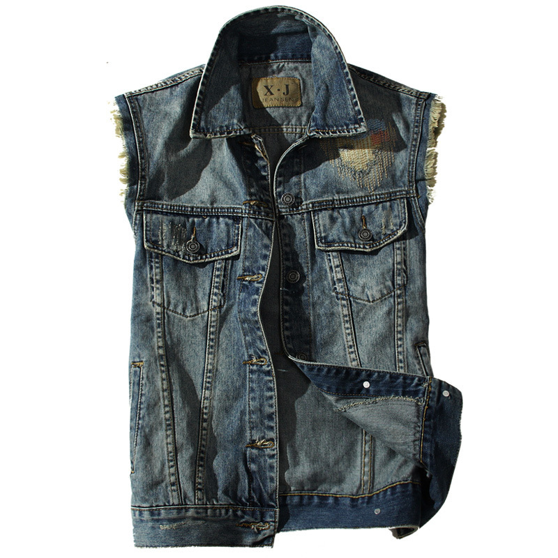 Jean jacket vest mens – New Fashion Photo Blog