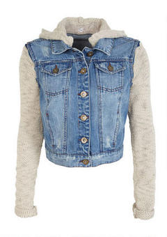 Sweater Jean Jacket Plus Size - Cashmere Sweater England