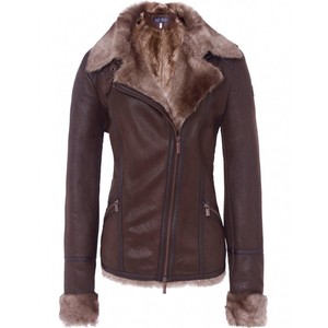 Womens Leather Sheepskin Jacket aYdWrD