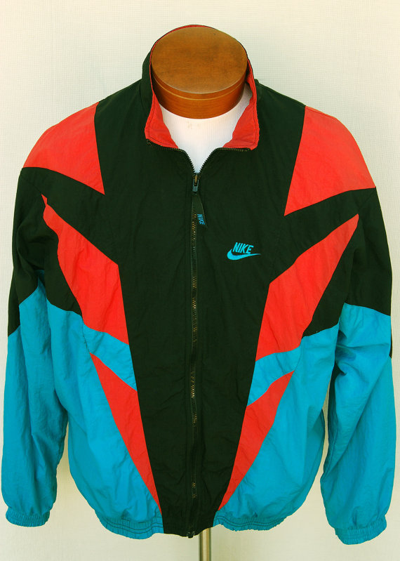 vintage 90s nike windbreaker jacket
