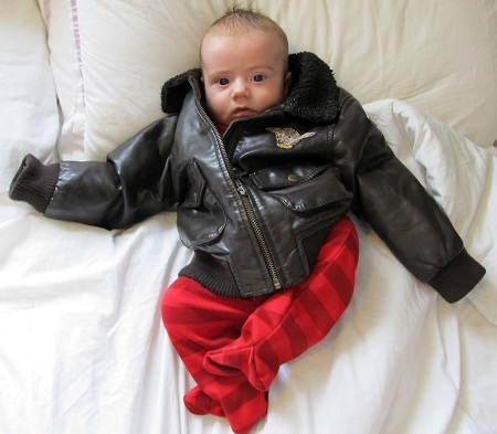 leather baby