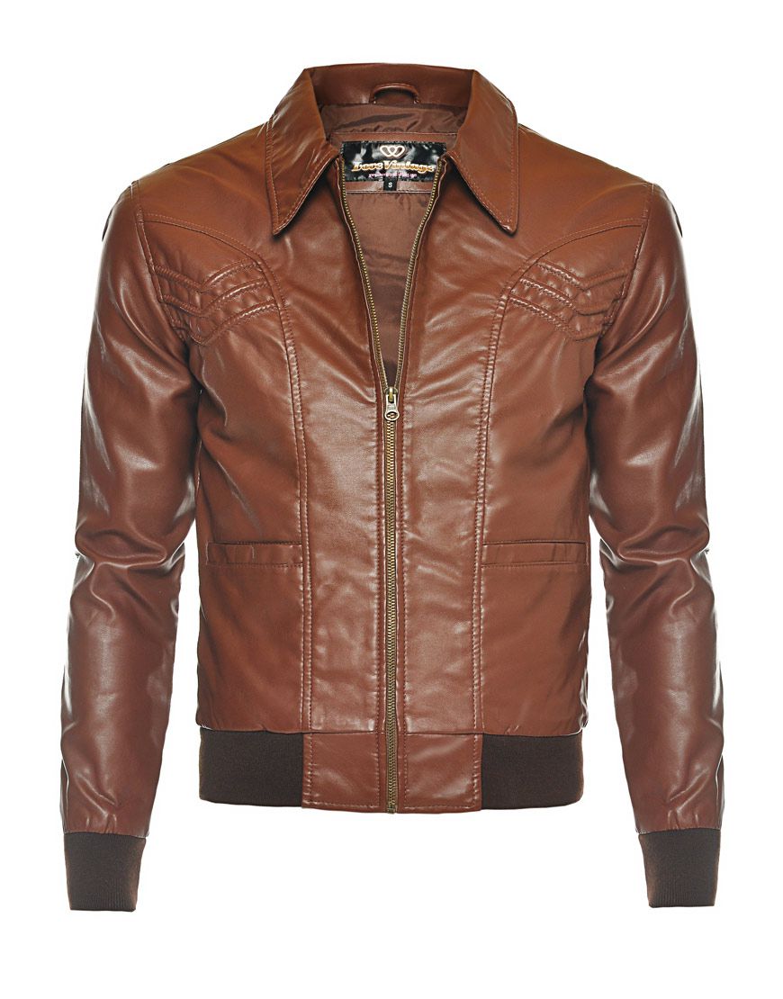 Brown Leather Jacket 96