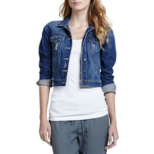 short length denim jacket