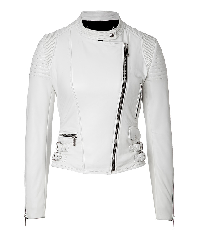 White Leather Jackets – Jackets