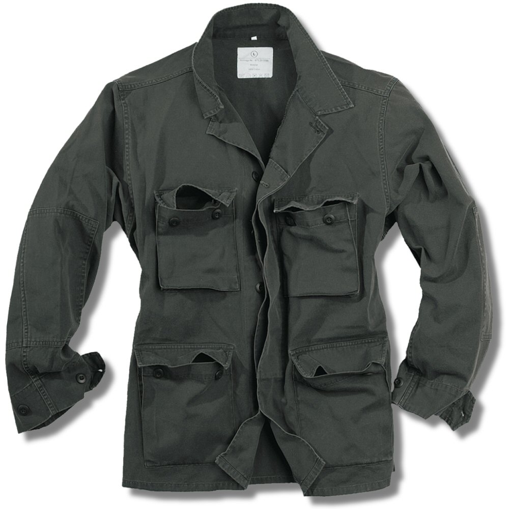 Canvas Military Jacket Jackets