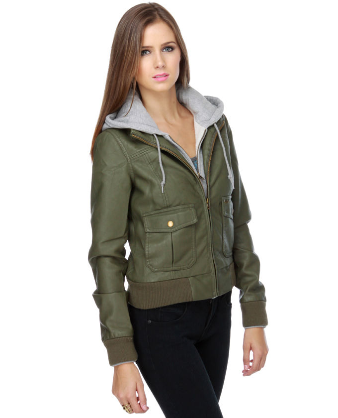 Olive Jackets - Jackets