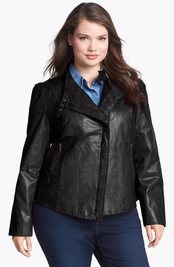 Plus Size Moto Jackets - Jackets