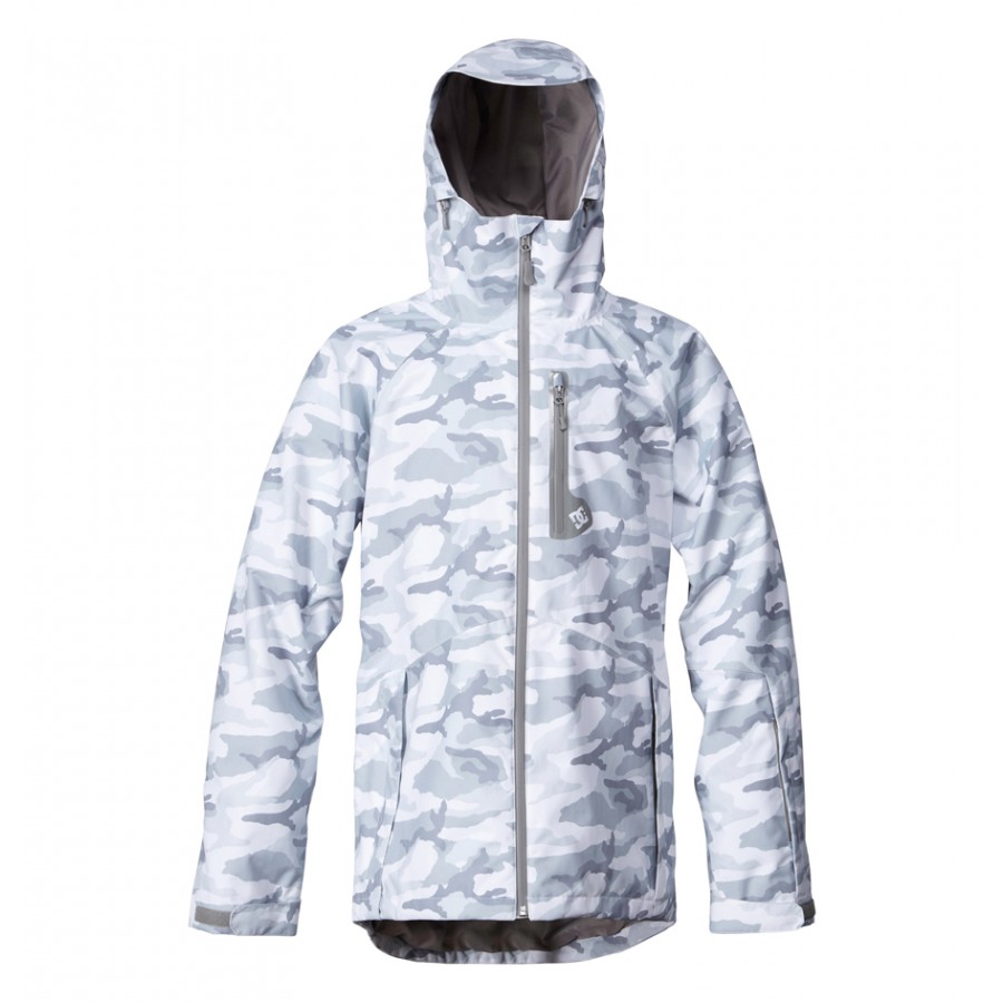 dc camo snowboard jacket