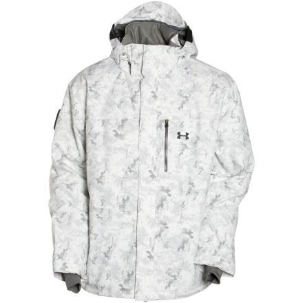 under armour white camo jacket
