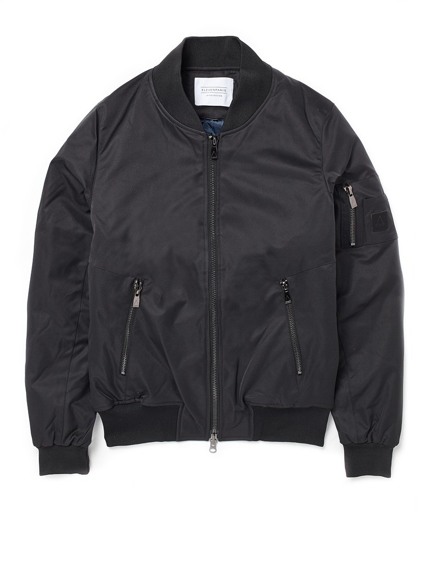 Black Bomber Jackets - Jackets