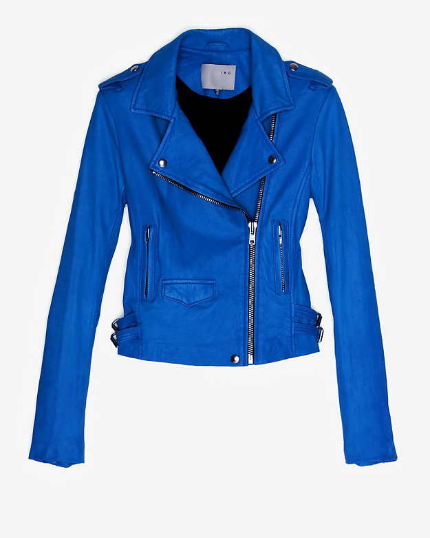Blue Leather Jackets - Jackets