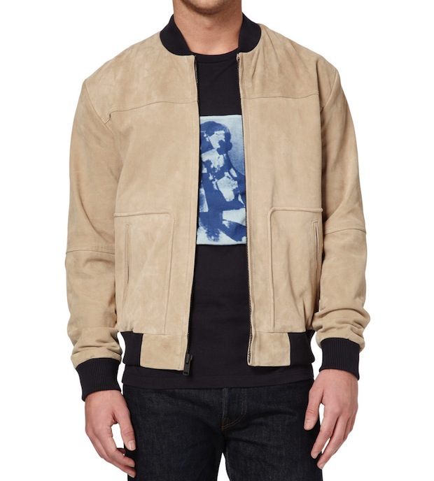 Suede Bomber Jackets - Jackets