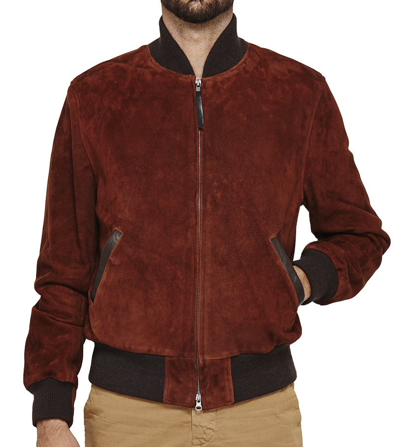 Suede Bomber Jackets – Jackets