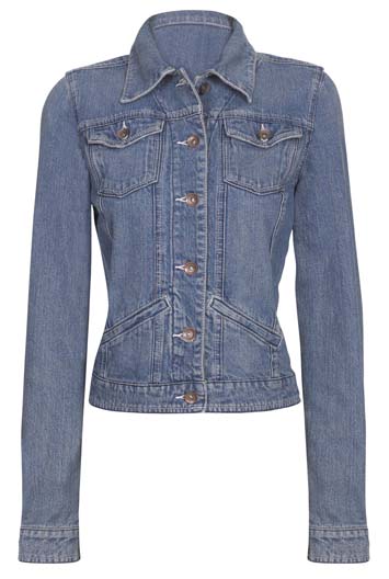 Womens Fitted Denim Jacket - JacketIn