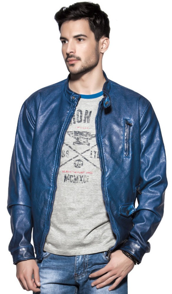 Blue Leather Jackets – Jackets