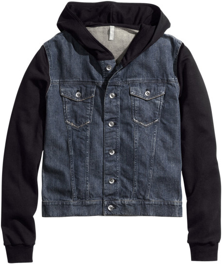 Hooded Jean Jackets - Jackets