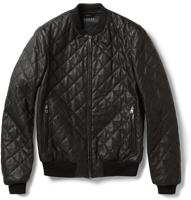 Mens Quilted Bomber Jacket Jackets