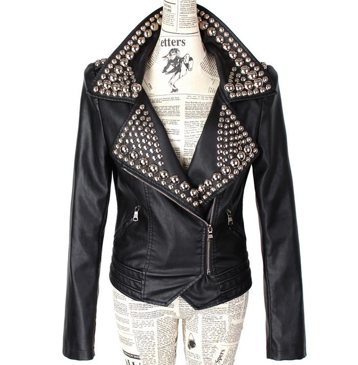 Punk Leather Jacket – Jackets