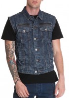 Sleeveless Denim Jackets - Jackets