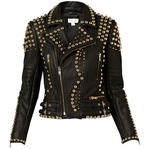 Studded Leather Jackets - Jackets