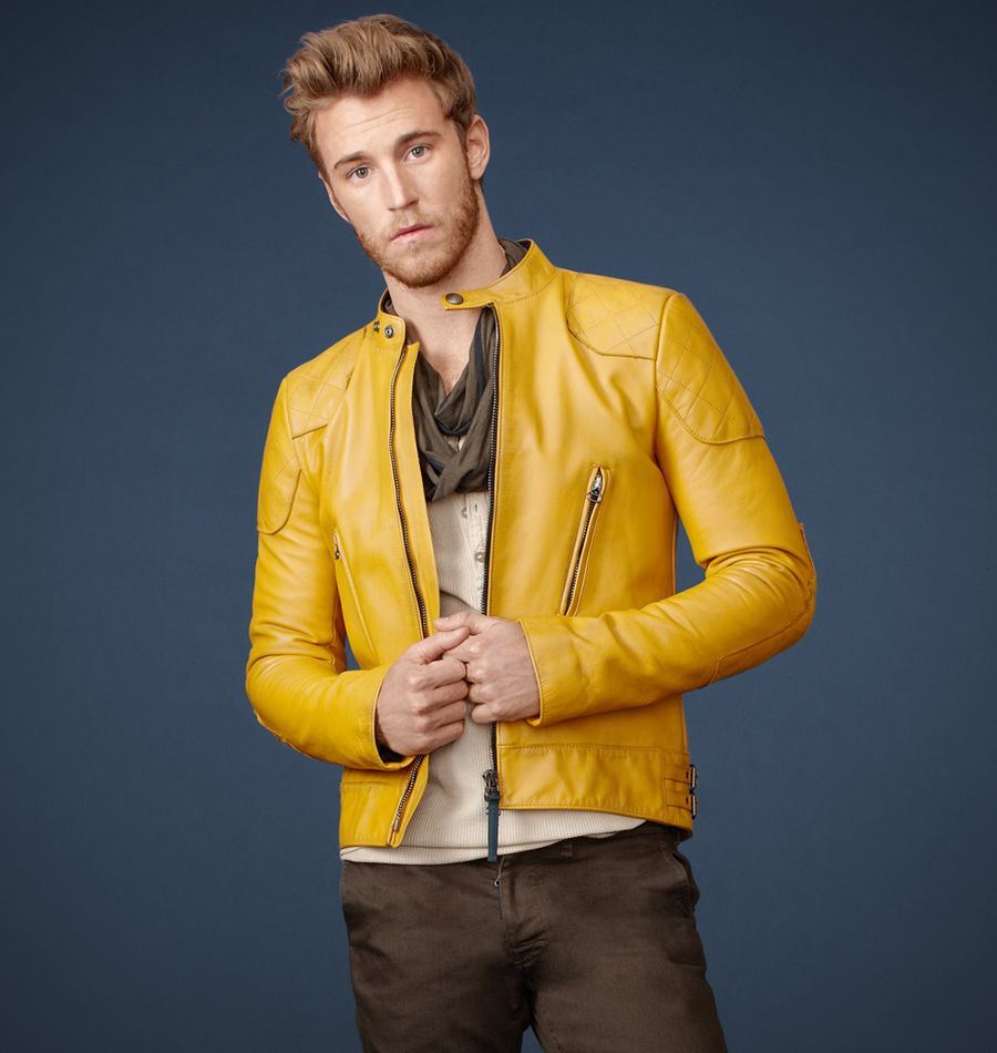 Yellow Leather Jackets – Jackets