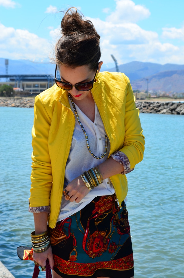 Yellow Leather Jackets – Jackets