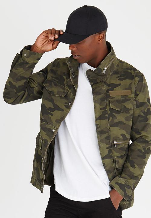 Green Camo Jacket Jackets