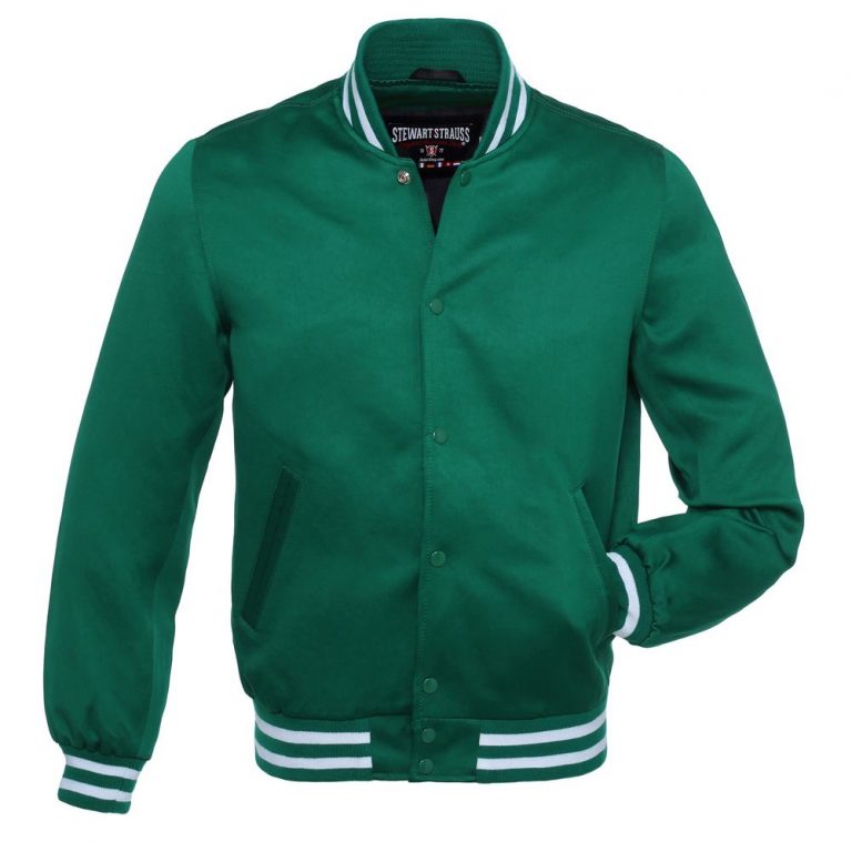 Green Varsity Jacket Jackets