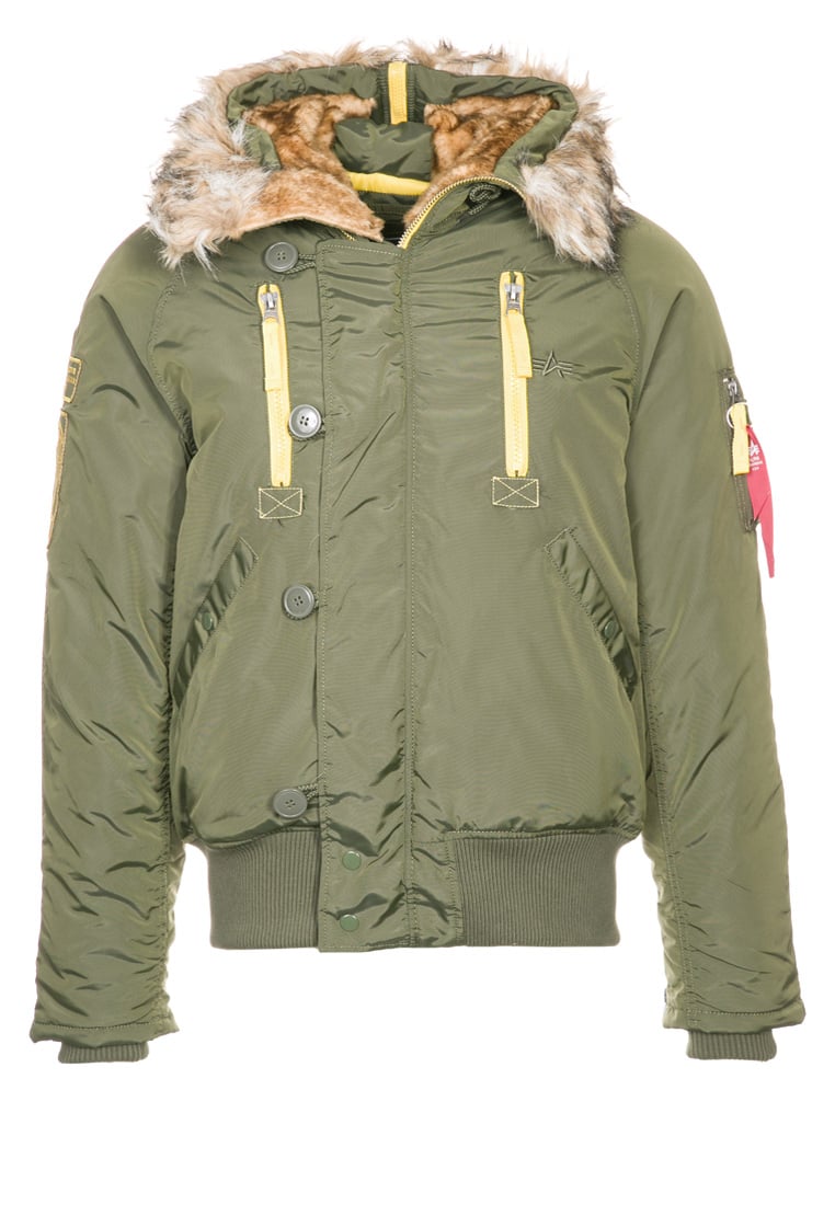 Green Winter Jacket - Jackets