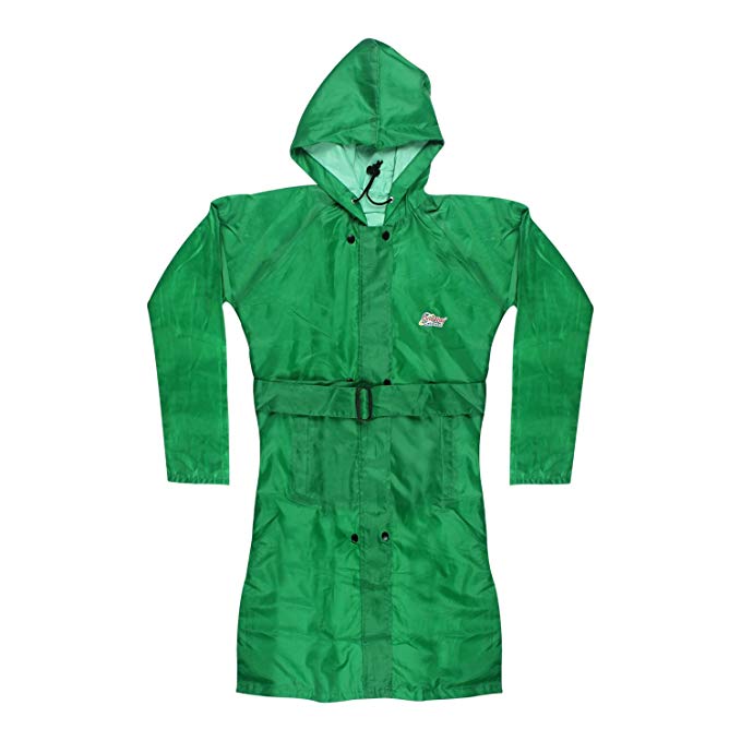 Green Rain Jacket Jackets