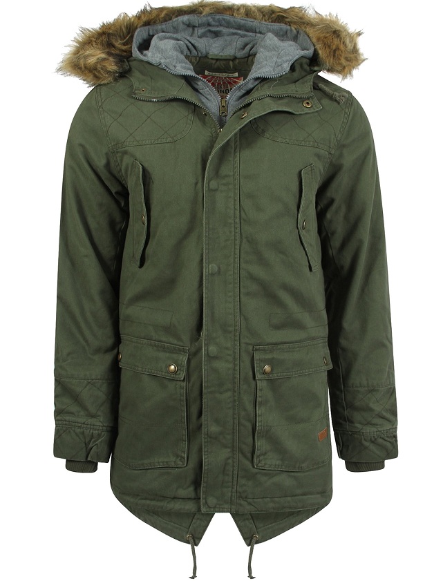 Green Winter Jacket - Jackets