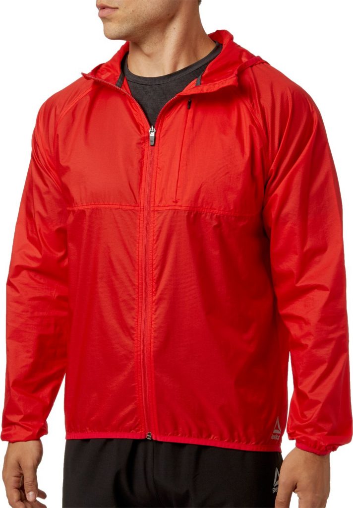Red Windbreaker Jacket Jackets