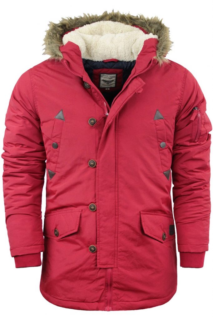 Red Winter Jacket Jackets