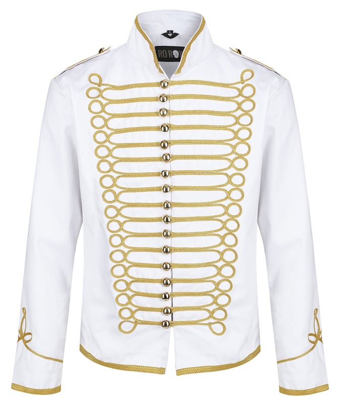 White Military Jacket Jackets