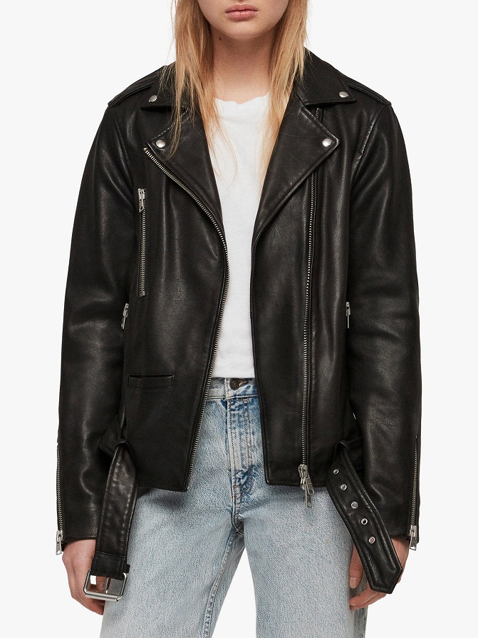 Oversized Biker Jacket Jackets
