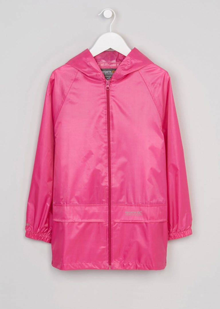 Pink Rain Jacket Jackets