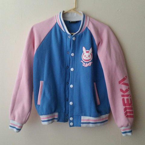 Pink Varsity Jacket - Jackets