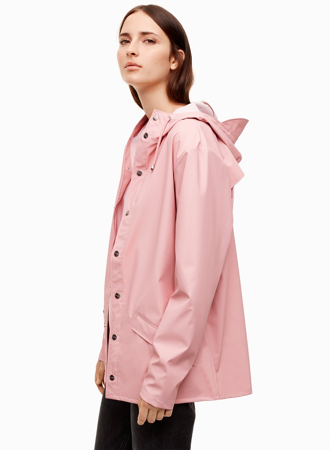 Pink Rain Jacket - Jackets