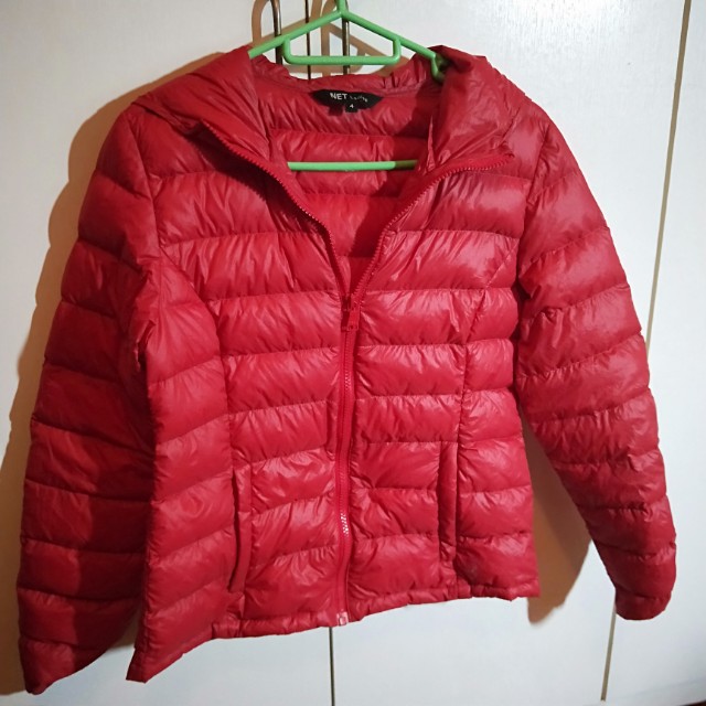 Red Down Jacket - Jackets