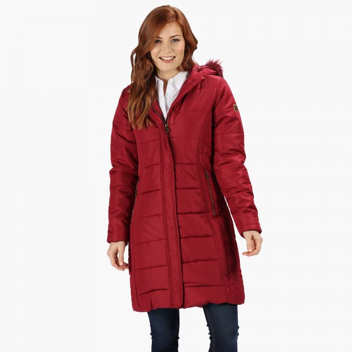 Red Parka Jacket - Jackets