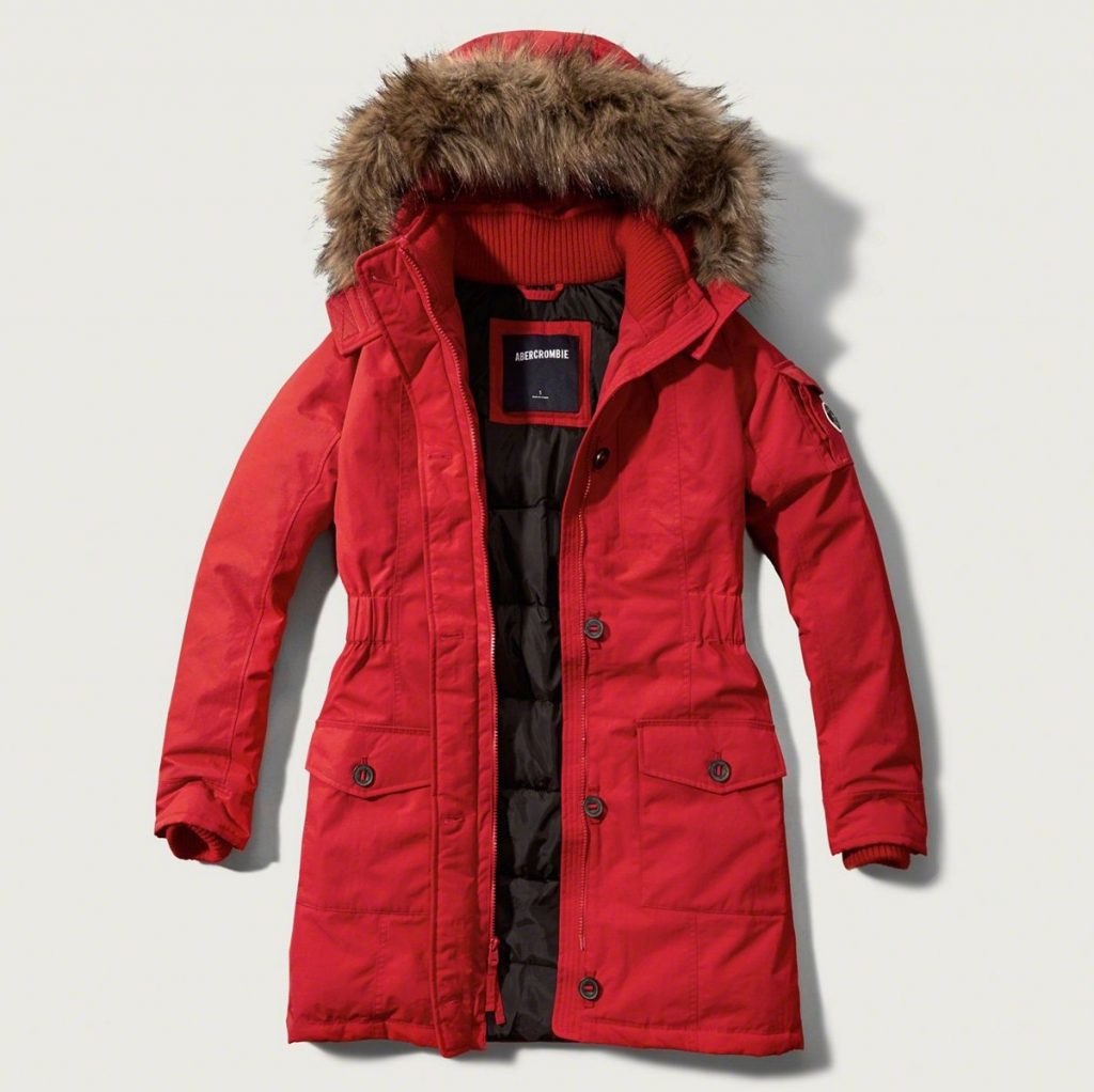 Red Parka Jacket Jackets