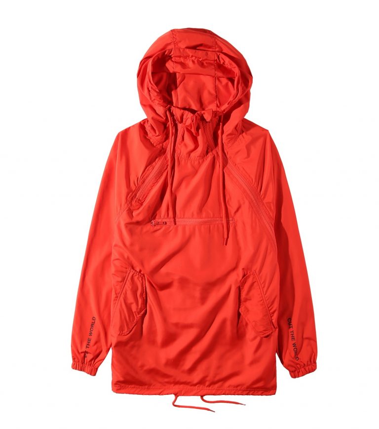 Red Windbreaker Jacket - Jackets