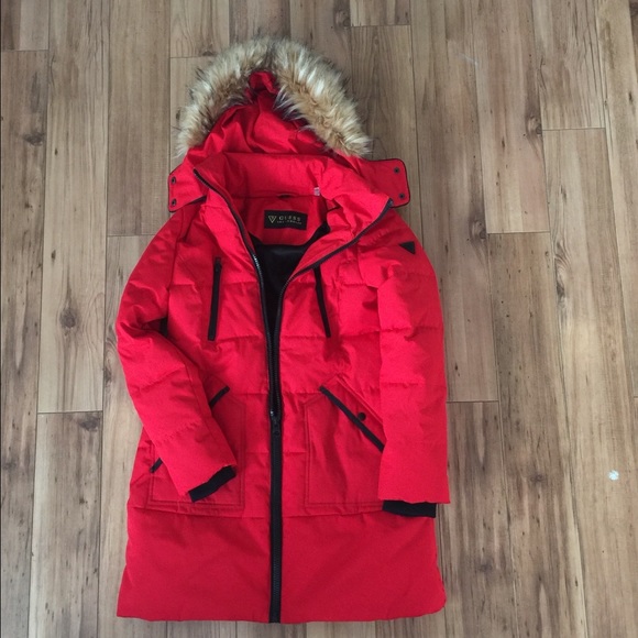 Red Winter Jacket - Jackets