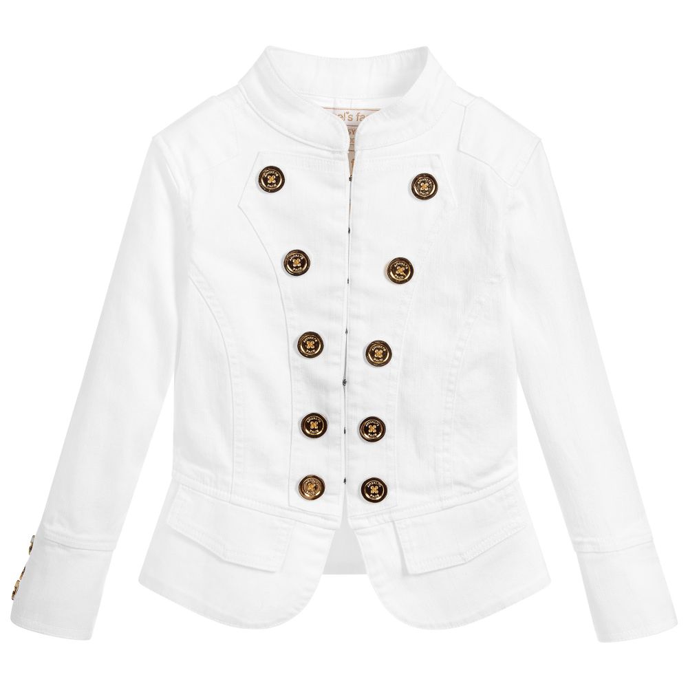White Military Jacket Jackets