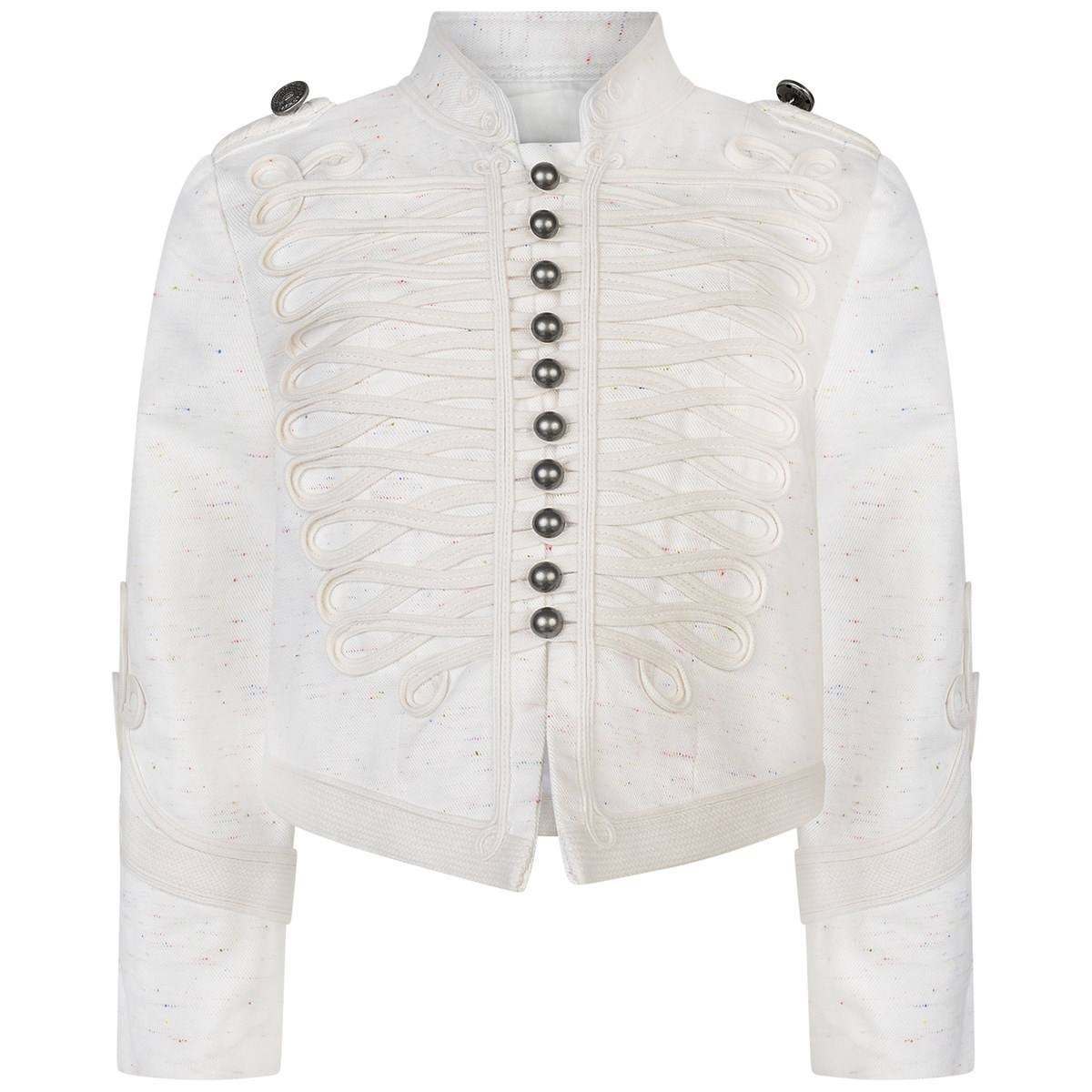 White Military Jacket Jackets