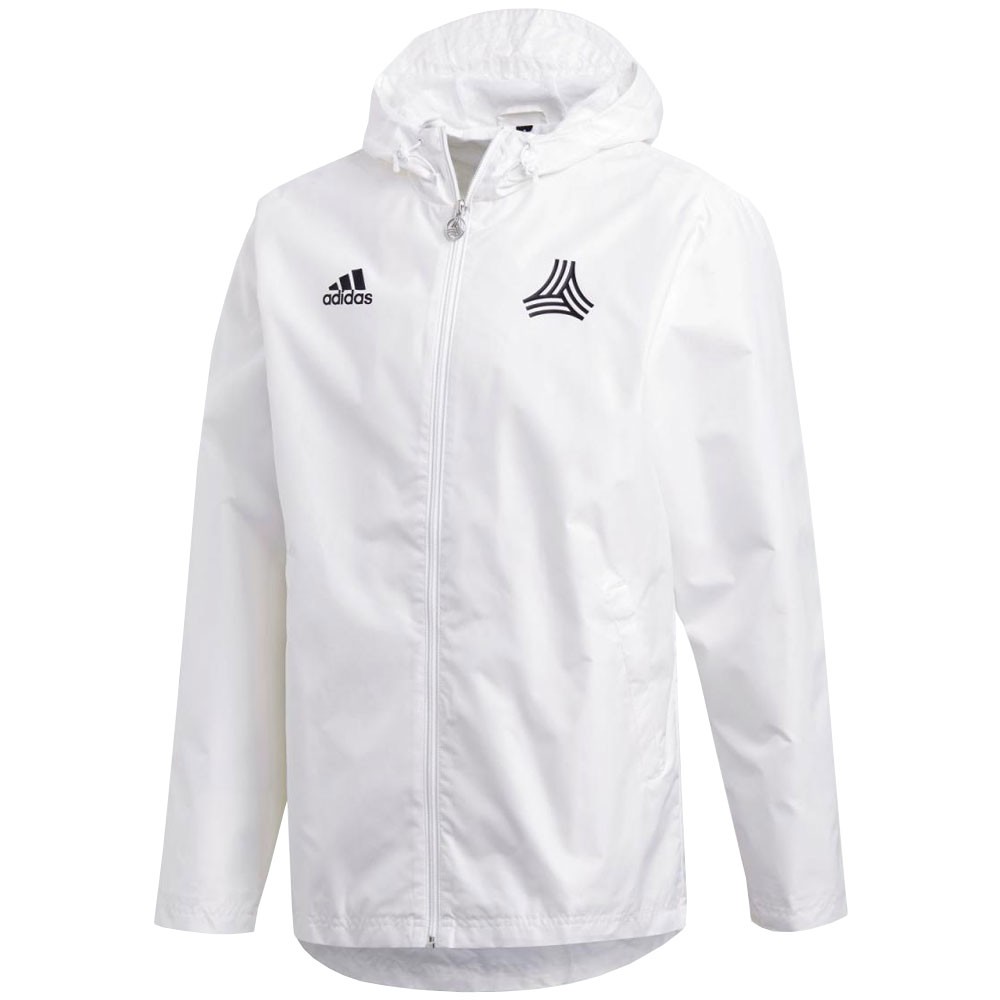 White Windbreaker Jacket - Jackets