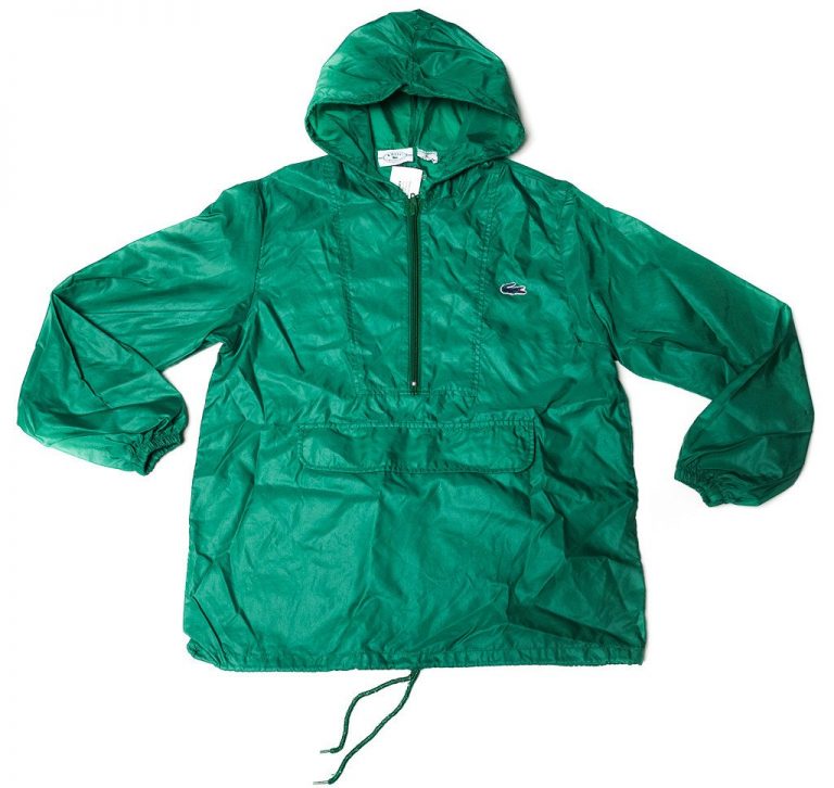 green windbreaker pants
