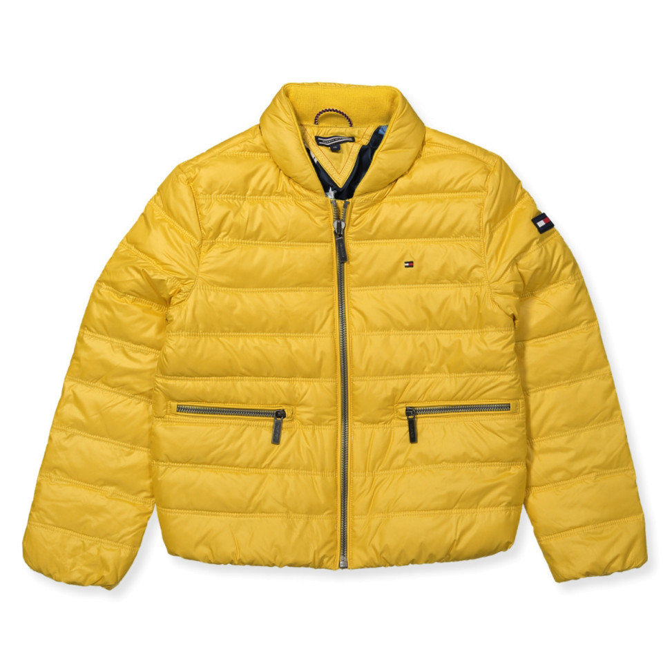 Yellow Down Jacket - Jackets