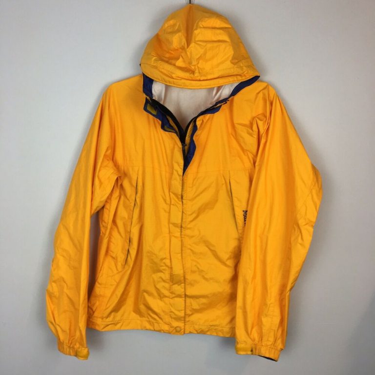 Yellow Windbreaker Jacket - Jackets