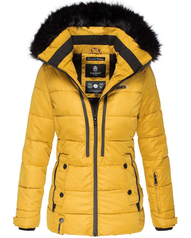 Yellow Winter Jacket Jackets
